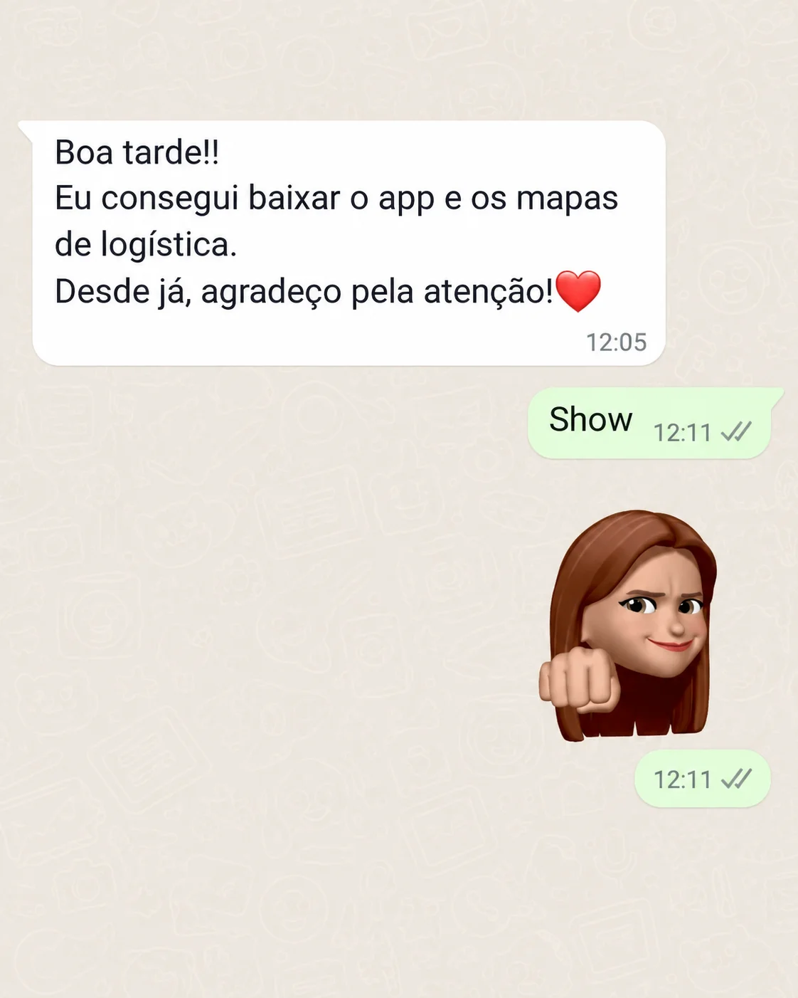 Print de depoimento real de cliente 2