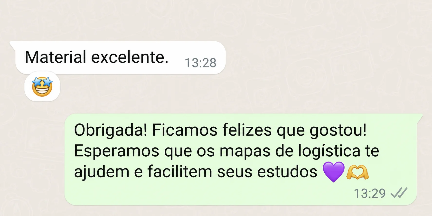 Print de depoimento real de cliente 3
